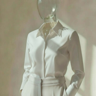 Women’s Nimbus Cloud Blouse by CG Claudia Garcia